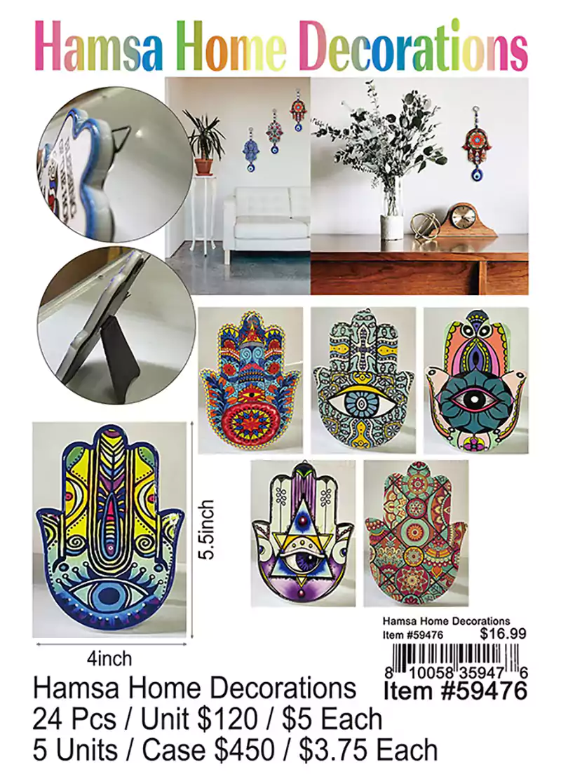 Hamsa Home Decorations